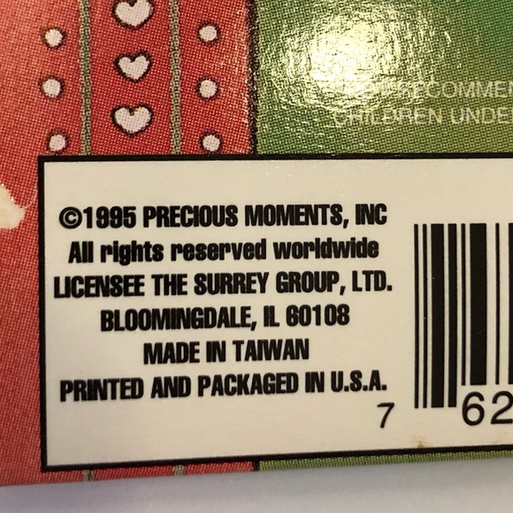 Vintage Precious Moments Pin Rejoice O Earth Angel with Trumpet 1995 - Picture 10 of 11